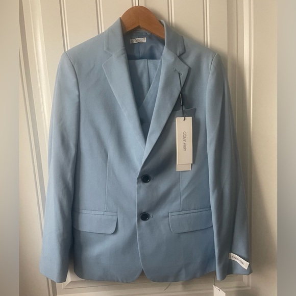 Calvin Klein Other - Calvin Klein 
Boys 3 piece suit 
NWT 
Size 10 jacket / size 12 vest and pants